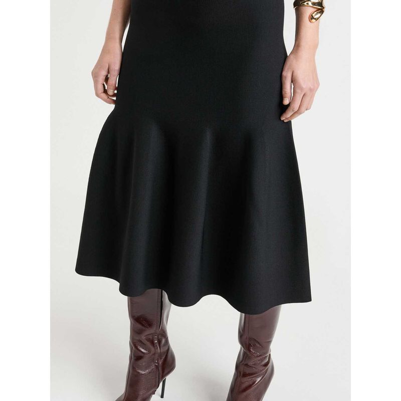 Veronika Maine Milano Fluted Midi Dress image number 2